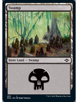 (Foil) Pântano (#485) / Swamp (#485)