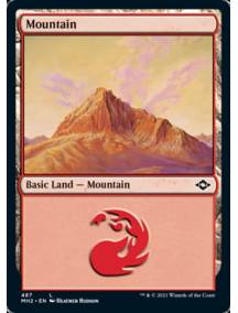 (Foil) Montanha (#487) / Mountain (#487)
