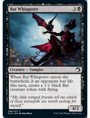 (Foil) Encantadora de Morcegos / Bat Whisperer