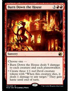 Incendiar a Casa / Burn Down the House
