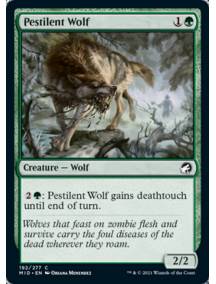 (Foil) Lobo Pestilento / Pestilent Wolf