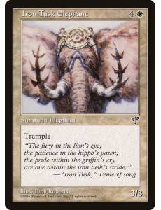 Iron Tusk Elephant / Elefante de Presas de Ferro