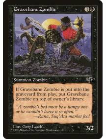 Gravebane Zombie / Zumbi da Tumba Amaldiçoada