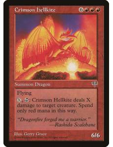 Crimson Hellkite / Dragão Avérneo Escarlate