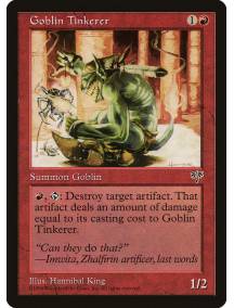 Goblin Tinkerer / Funileiro Goblin