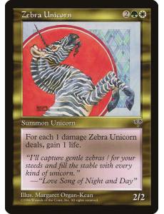 Zebra Unicorn / Unicórnio-Zebra
