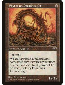 Phyrexian Dreadnought / Couraçado Phyrexiano