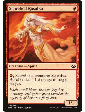 (Foil) Scorched Rusalka