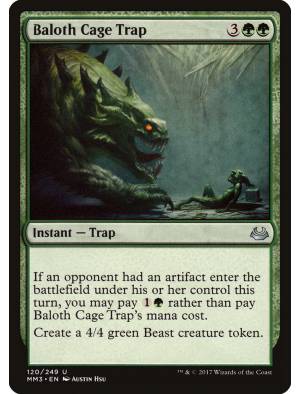 (Foil) Baloth Cage Trap