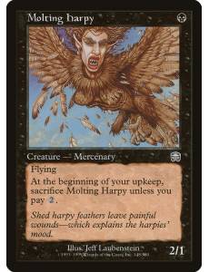 Molting Harpy / Hárpia Depenada
