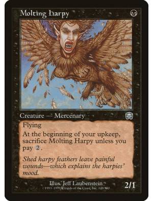 Molting Harpy / Hárpia Depenada
