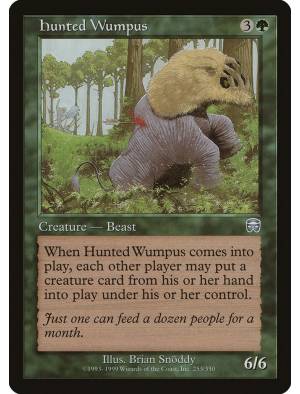 Hunted Wumpus / Wumpus Caçado