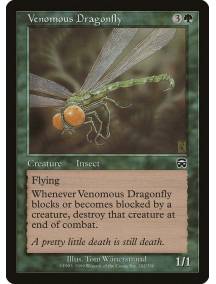 Venomous Dragonfly / Libélula Venenosa