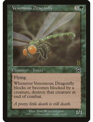 Venomous Dragonfly / Libélula Venenosa