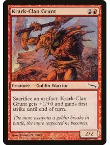 Recruta do Clã de Krark / Krark-Clan Grunt