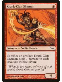 Xamã do Clã de Krark / Krark-Clan Shaman