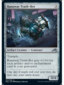 Robô-gari Fugitivo / Runaway Trash-Bot
