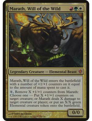 (Foil) Marath, Will of the Wild (Oversized)