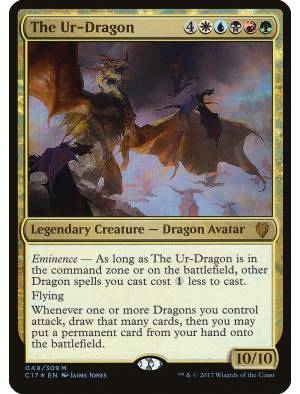 (Foil) O Ur-dragão / The Ur-Dragon (Oversized)