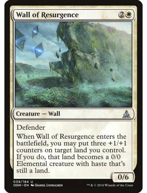 (Foil) Barreira de Ressurgência / Wall of Resurgence
