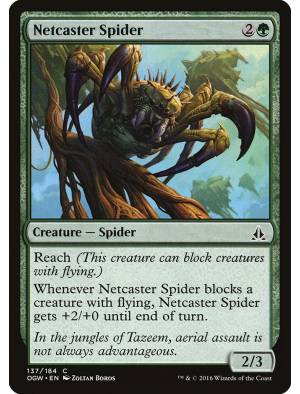 (Foil) Aranha Lançadora de Rede / Netcaster Spider