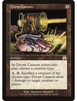 (Foil) Canhão da Destruição / Doom Cannon