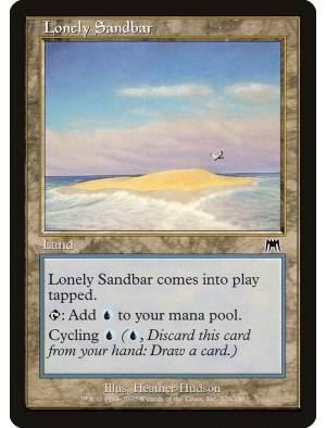 (Foil) Banco de Areia Isolado / Lonely Sandbar