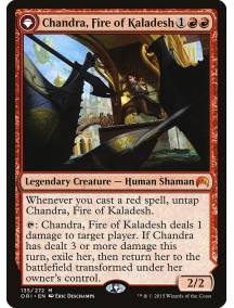 (Foil) Chandra, Fire of Kaladesh // Chandra, Roaring Flame