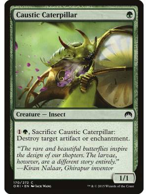 Lagarta Cáustica / Caustic Caterpillar