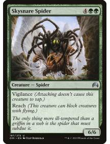 Aranha da Armadilha Celeste / Skysnare Spider