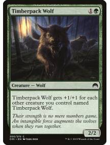 Lobo da Alcateia do Arvoredo / Timberpack Wolf