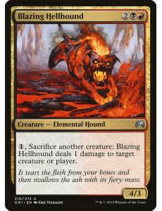 Sabujo Infernal Flamejante / Blazing Hellhound