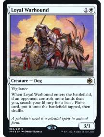 (Foil) Cão de Guerra Leal / Loyal Warhound