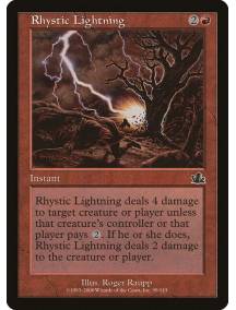 Rhystic Lightning / Relâmpago Rístico