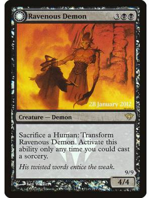 (Foil) Ravenous Demon // Archdemon of Greed