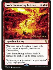 (Foil) Jaya's Immolating Inferno