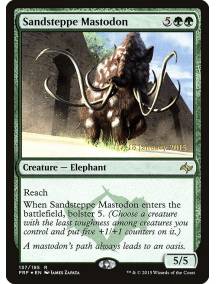 (Foil) Mastodonte da Estepe Arenosa / Sandsteppe Mastodon