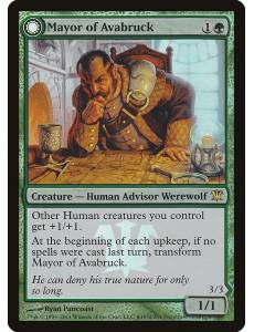 (Foil) Mayor of Avabruck // Howlpack Alpha