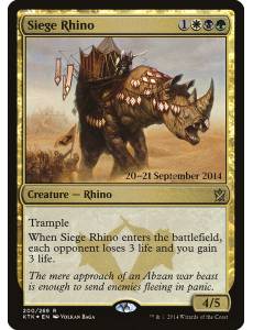 (Foil) Rinoceronte de Cerco / Siege Rhino