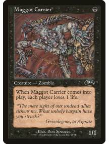 Maggot Carrier / Portadores de Vermes