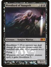 (Foil) Senhor Vampiro de Vaasgoth / Bloodlord of Vaasgoth