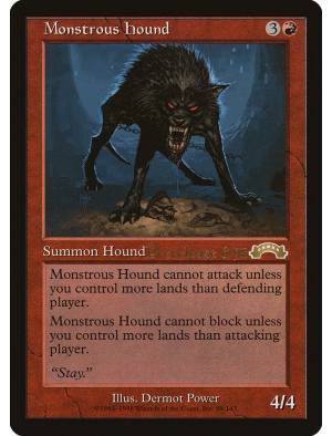 (Foil) Monstrous Hound