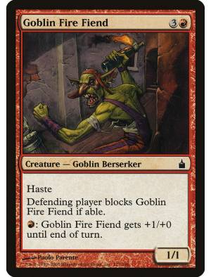 Goblin Demônio de Fogo / Goblin Fire Fiend