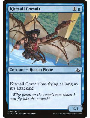 (Foil) Corsário do Aeroveleiro / Kitesail Corsair
