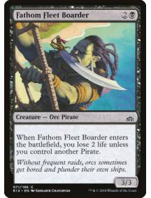 (Foil) Abordador da Frota Abissal / Fathom Fleet Boarder