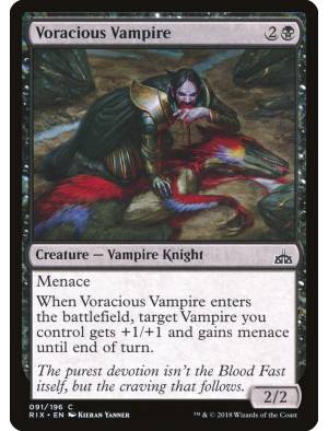 (Foil) Vampiro Voraz / Voracious Vampire
