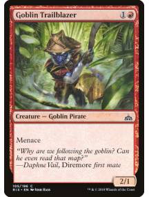 (Foil) Desbravador Goblin / Goblin Trailblazer