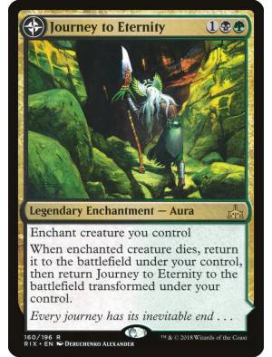 (Foil) Journey to Eternity // Atzal, Cave of Eternity