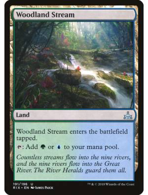 (Foil) Riacho da Floresta / Woodland Stream