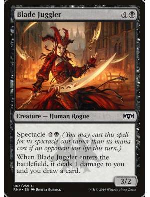 (Foil) Malabarista de Lâminas / Blade Juggler